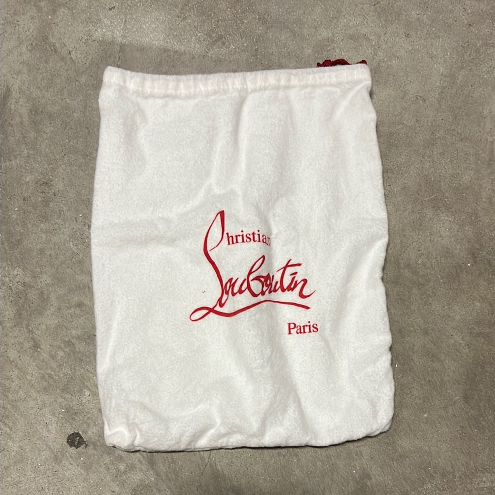 Christian Louboutin White Dust Bag